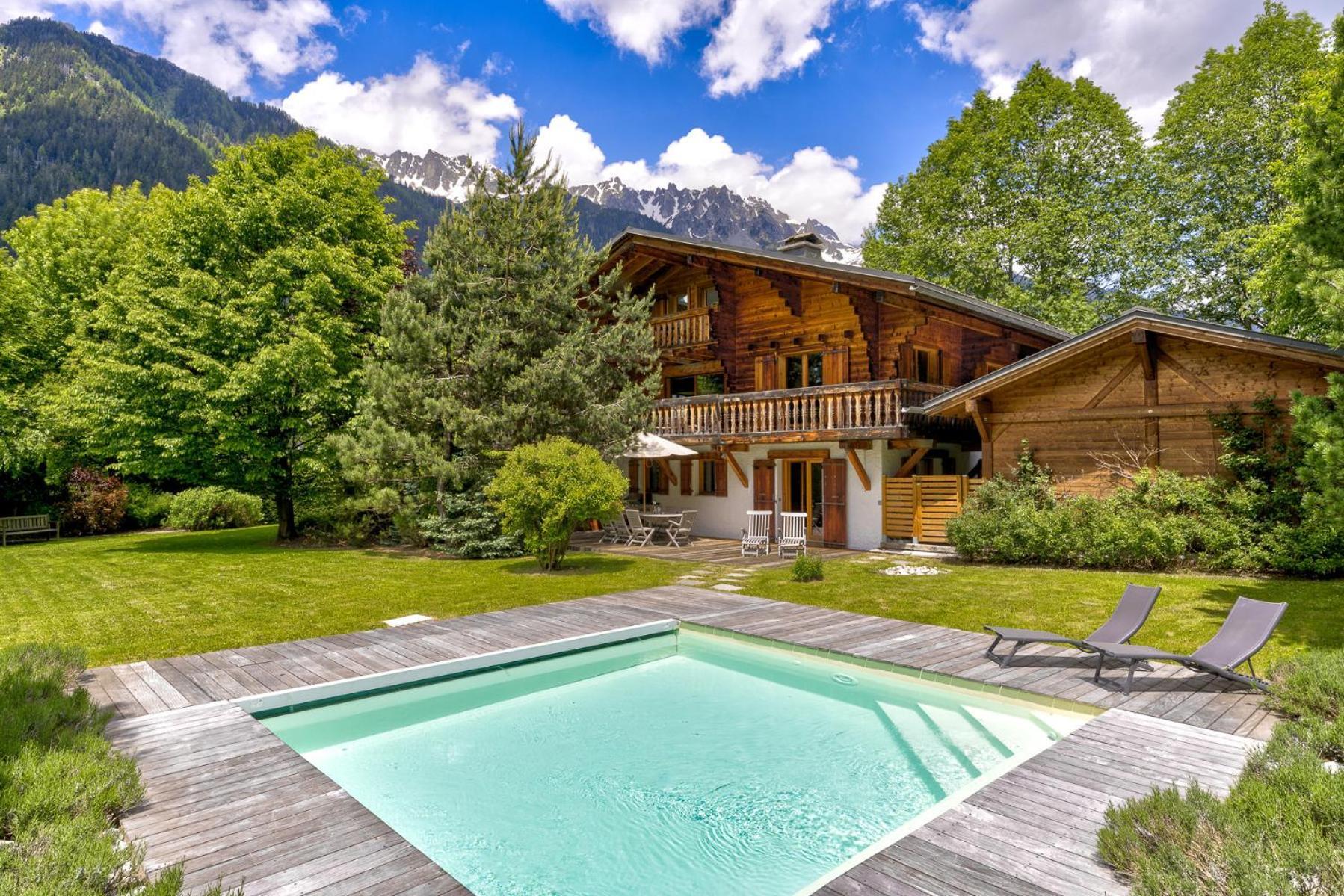 Chalet Les Sauberands Chamonix Eksteriør bilde